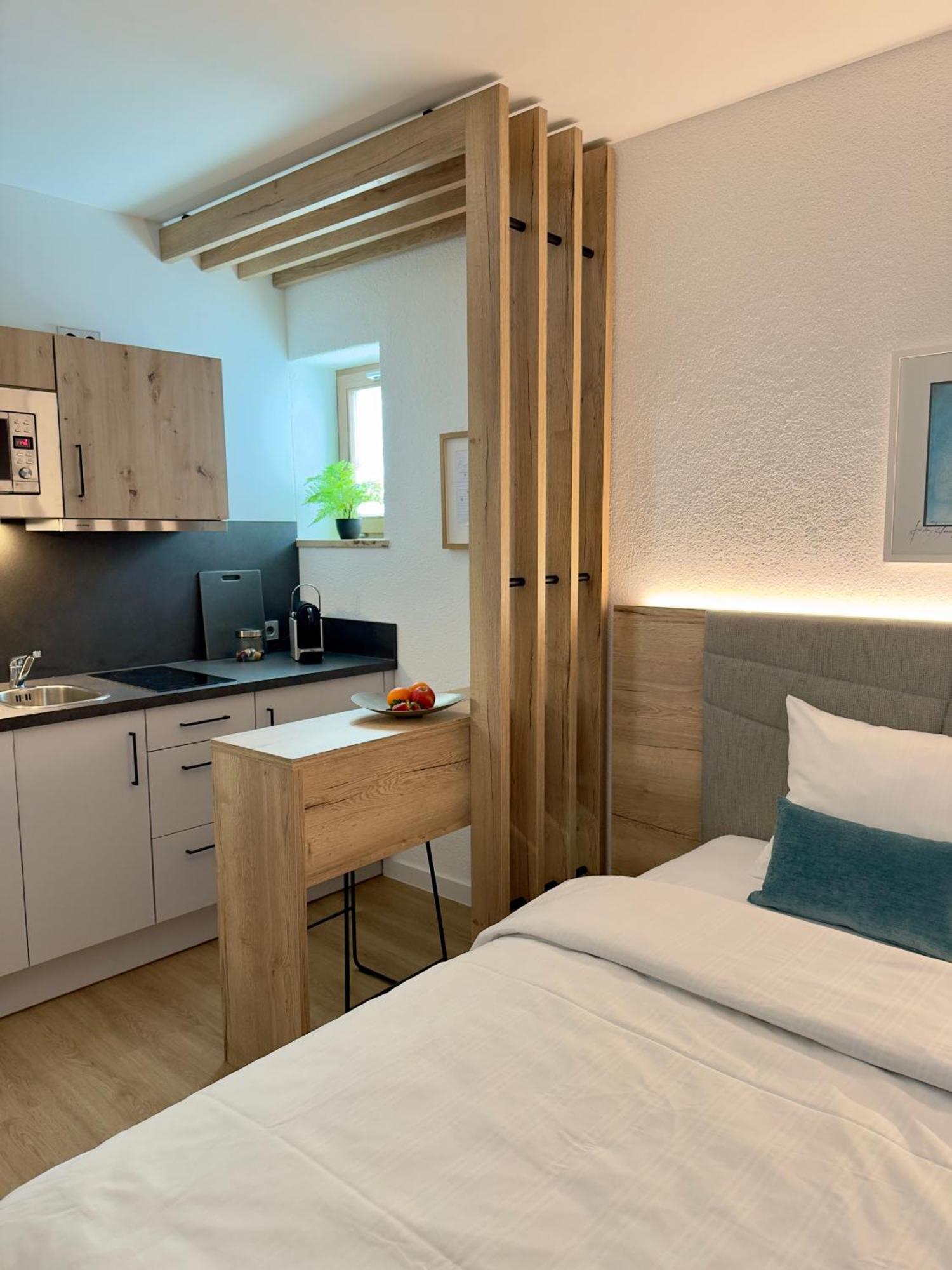 Living & Serviced Apartments By Blauer Wolf Gunzenhausen Buitenkant foto
